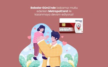 babalar günü hediyesi metropol card