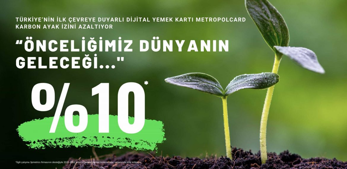 Dijital Yemek Kartı MetropolCard'ın Önceliği Dünyanın Geleceği